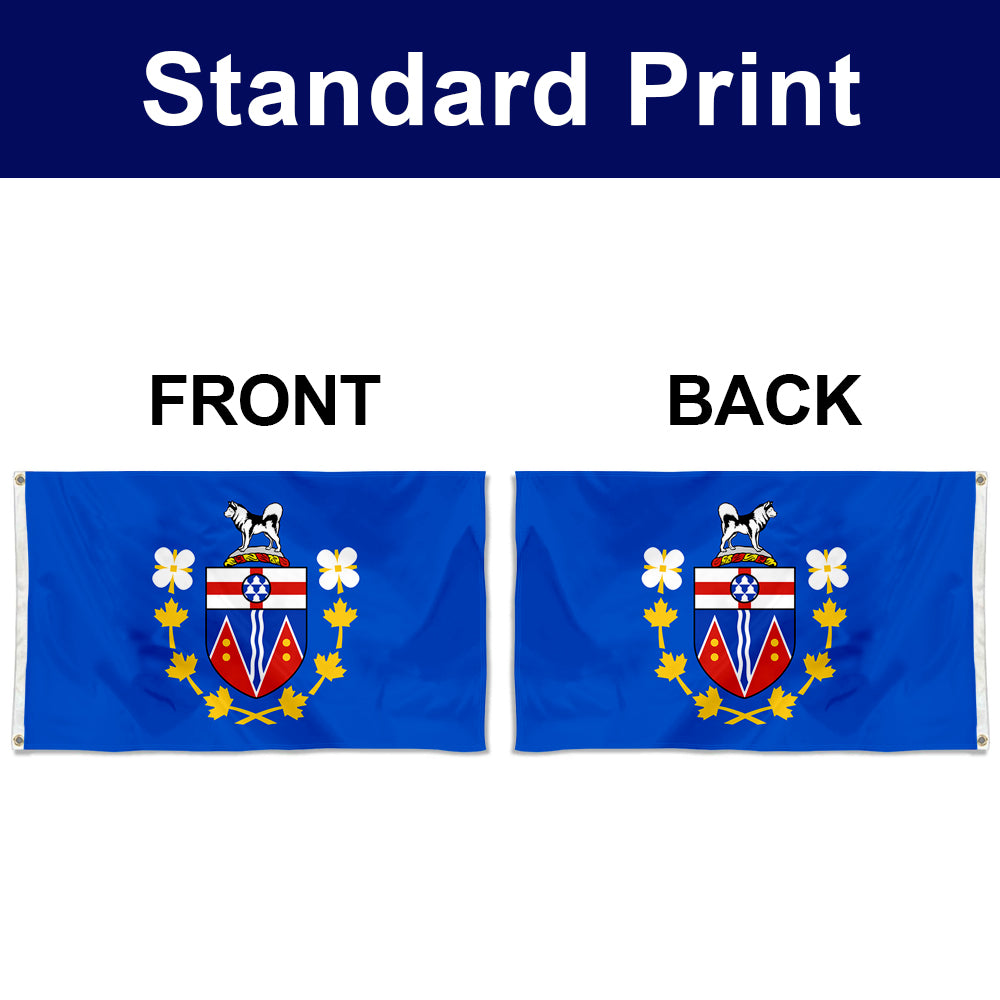 Fyon The Commissioner of Yukon Flag Banner