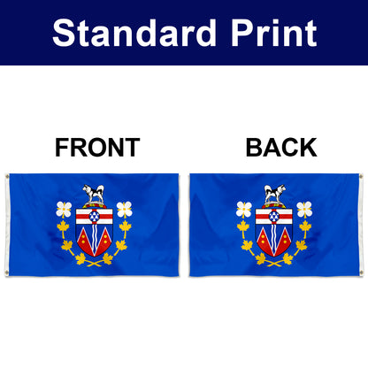 Fyon The Commissioner of Yukon Flag Banner