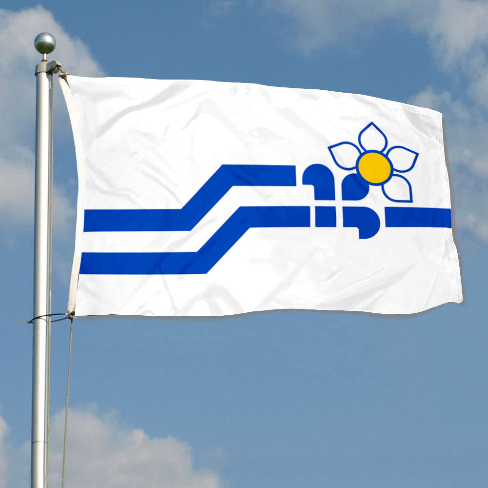 Fyon The Franco-Colombiens Flag Banner