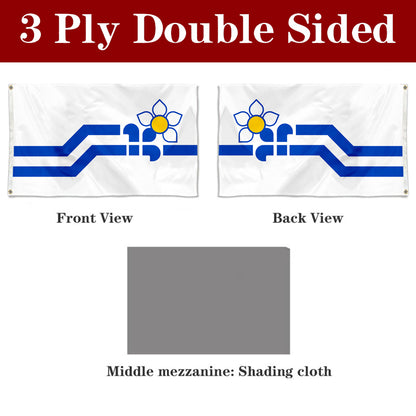 Fyon The Franco-Colombiens Flag Banner