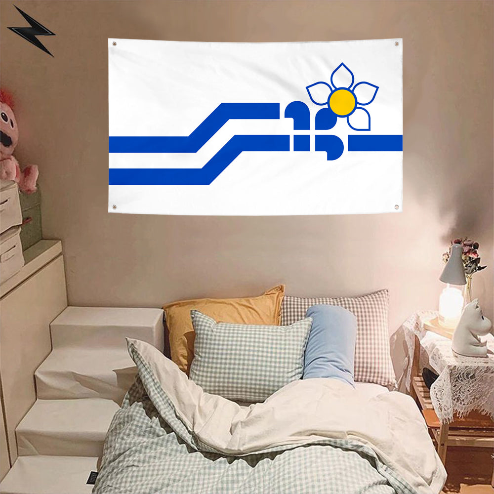 Fyon The Franco-Colombiens Flag Banner