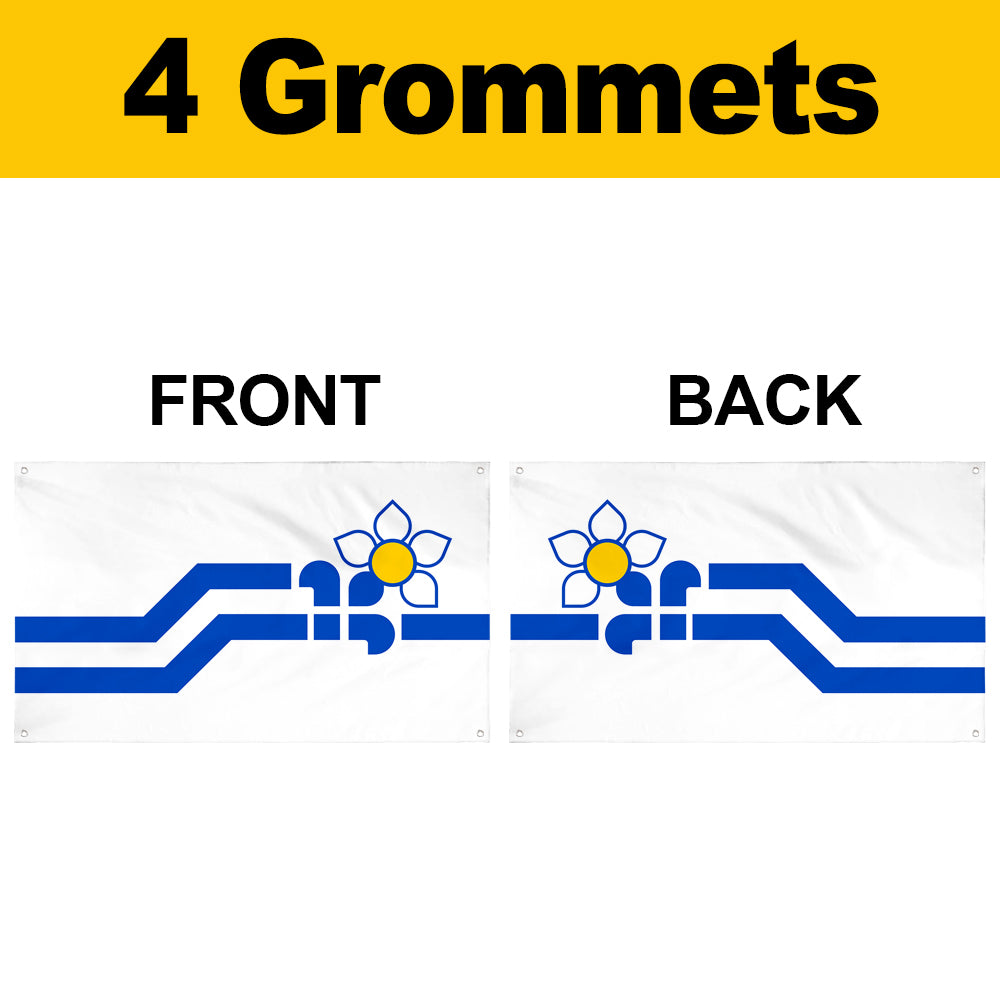 Fyon The Franco-Colombiens Flag Banner