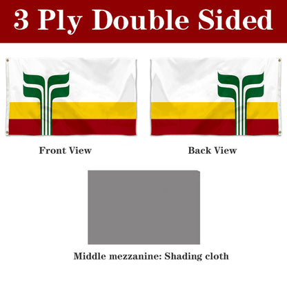 Fyon The Franco-Manitobains Flag Banner