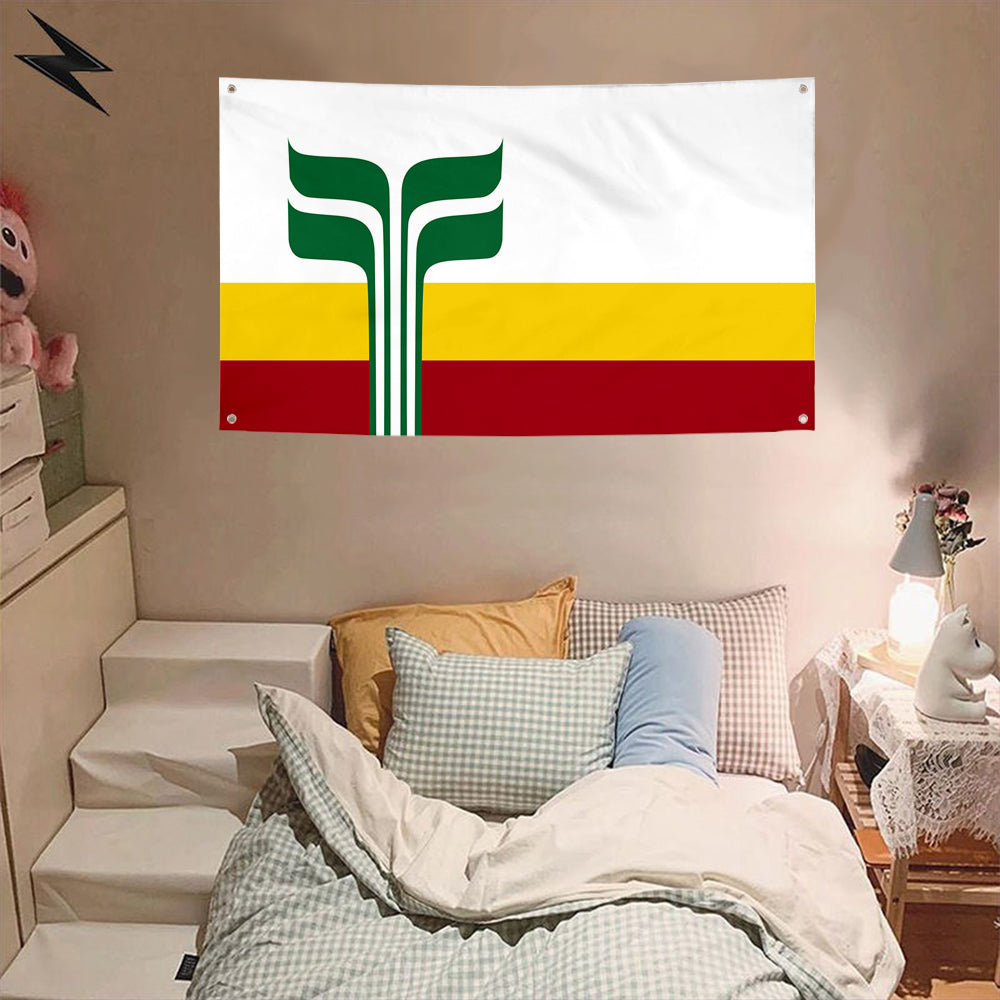 Fyon The Franco-Manitobains Flag Banner