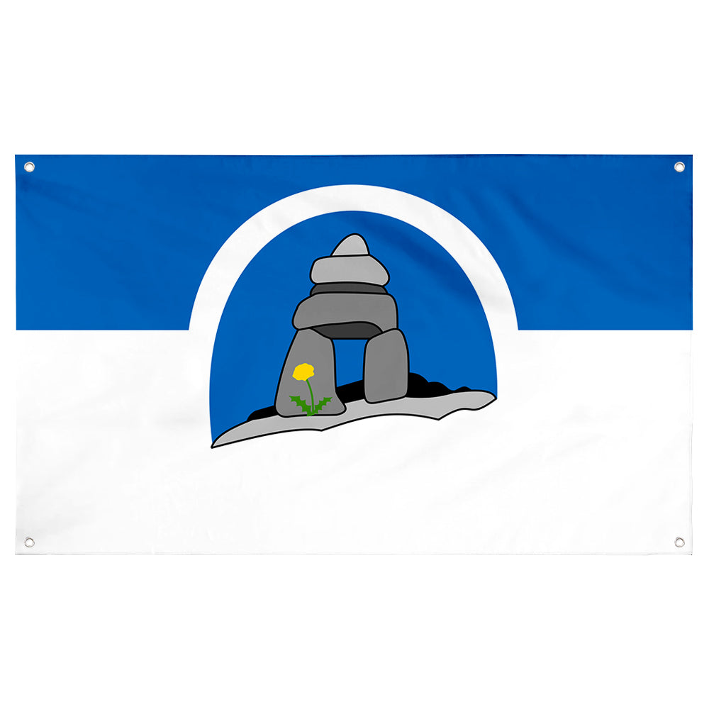 Fyon The Franco-Nunavois Flag Banner