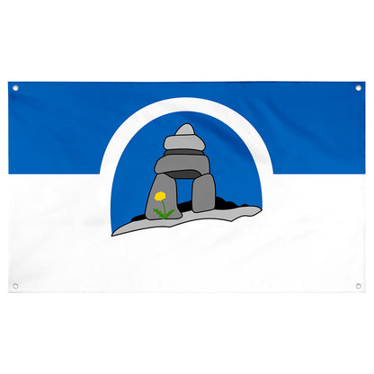 Fyon The Franco-Nunavois Flag Banner