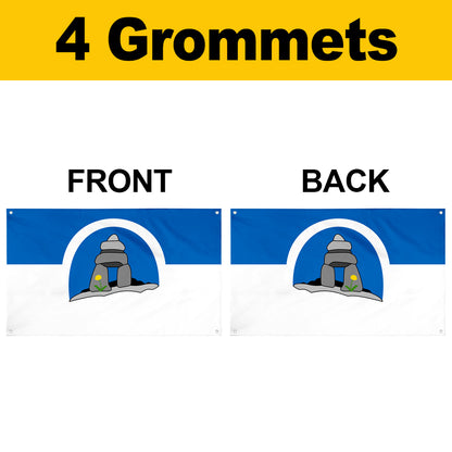 Fyon The Franco-Nunavois Flag Banner