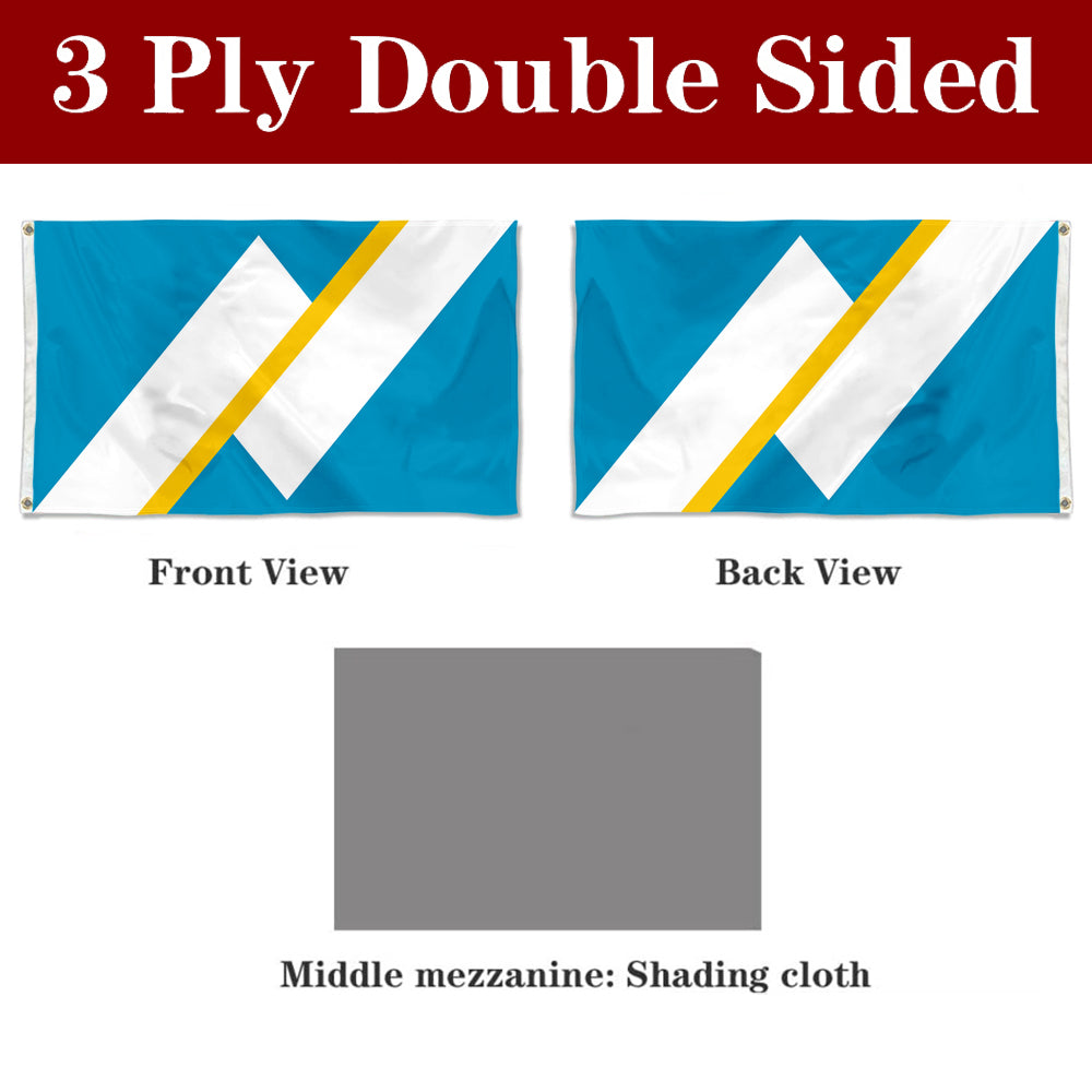 Fyon The Franco-Yukonnais Flag Banner