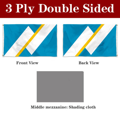 Fyon The Franco-Yukonnais Flag Banner