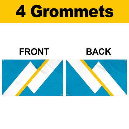 Fyon The Franco-Yukonnais Flag Banner