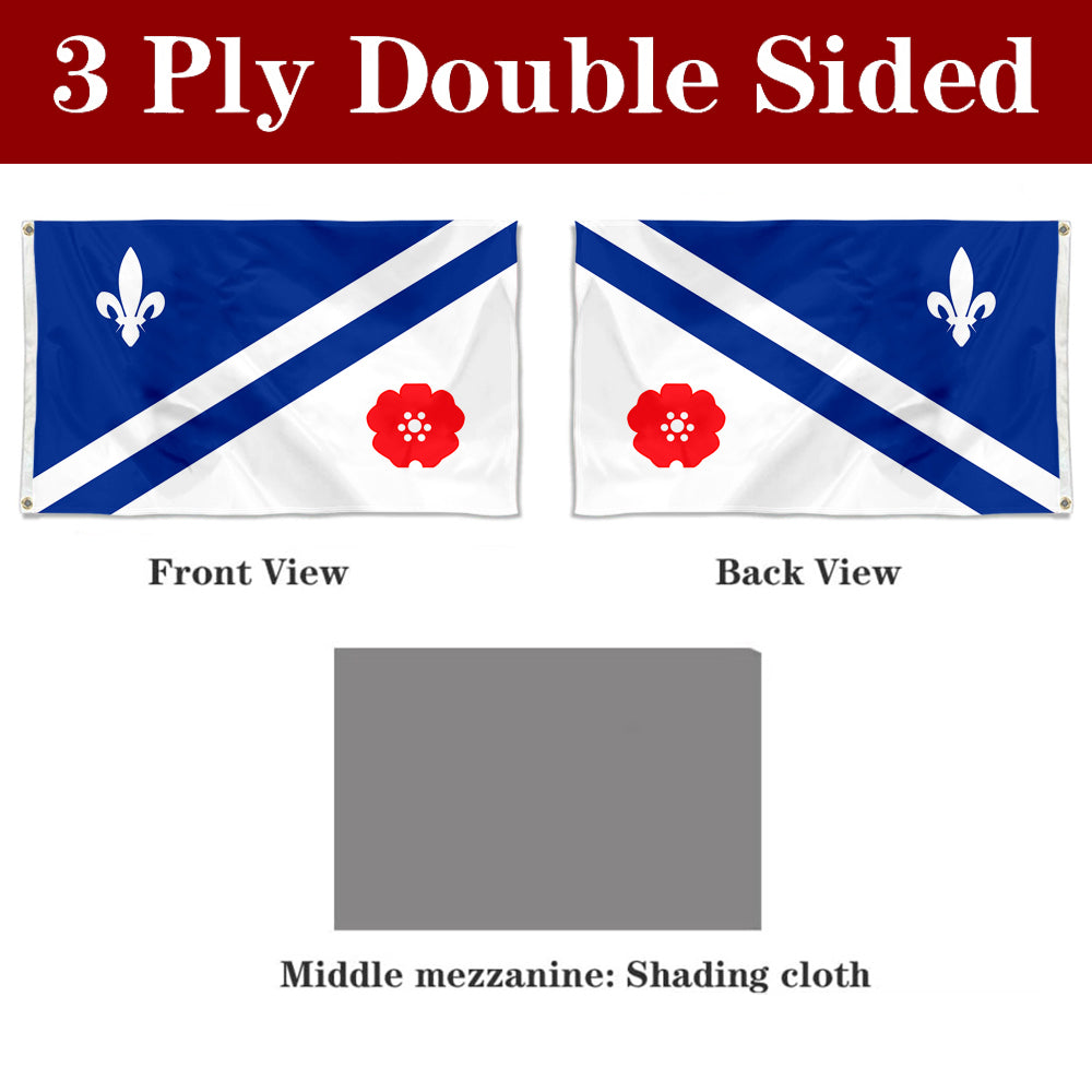 Fyon The Franco Albertains Flag Banner