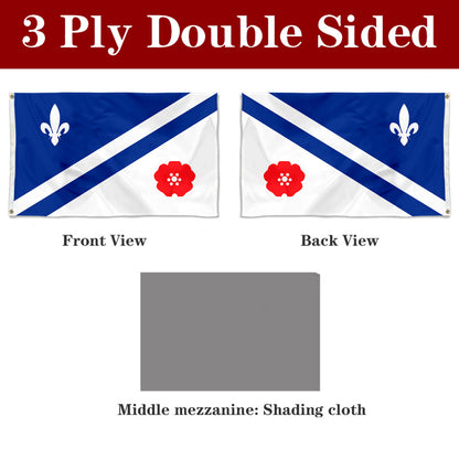 Fyon The Franco Albertains Flag Banner