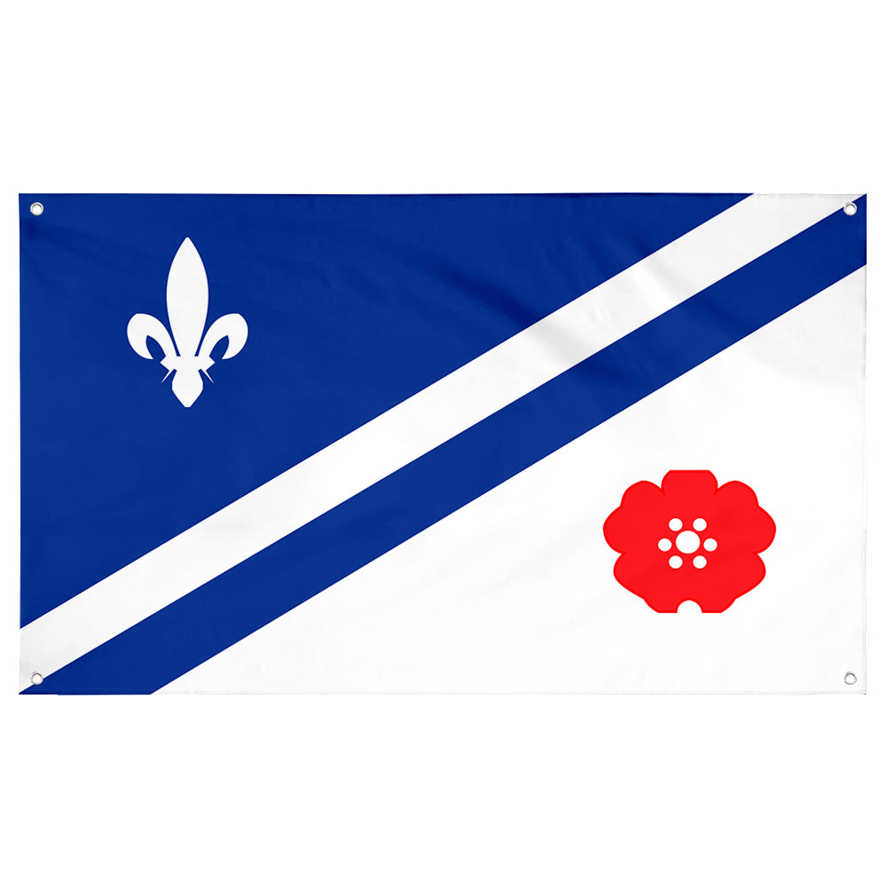 Fyon The Franco Albertains Flag Banner