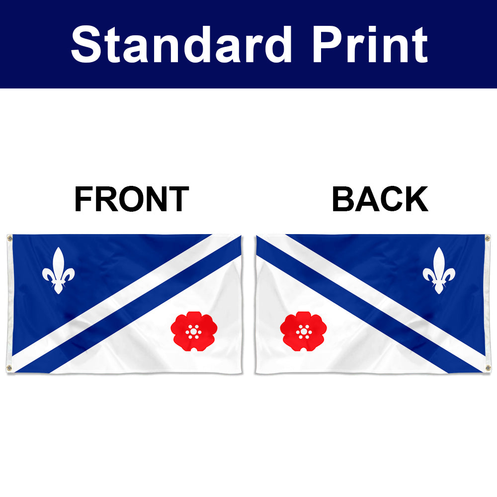 Fyon The Franco Albertains Flag Banner