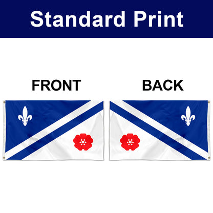 Fyon The Franco Albertains Flag Banner