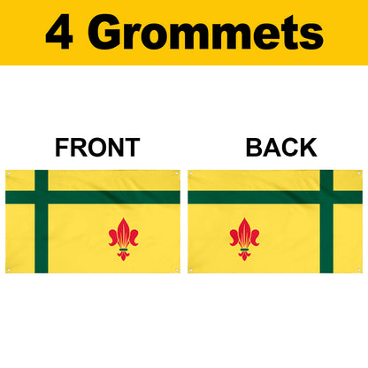 Fyon The Fransaskois Flag Banner