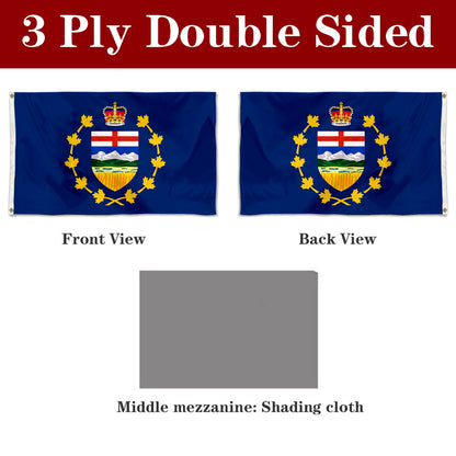 Fyon The Lieutenant-Governor of Alberta Flag Banner