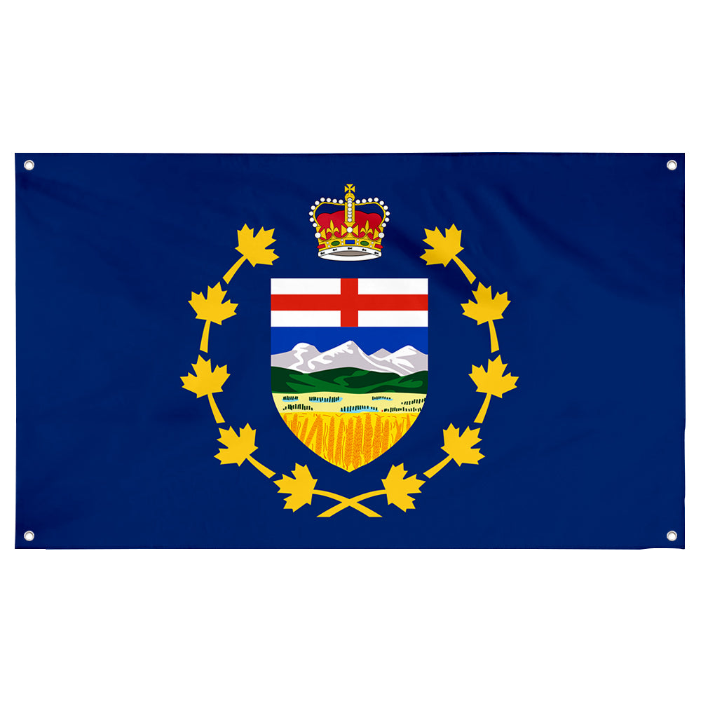 Fyon The Lieutenant-Governor of Alberta Flag Banner