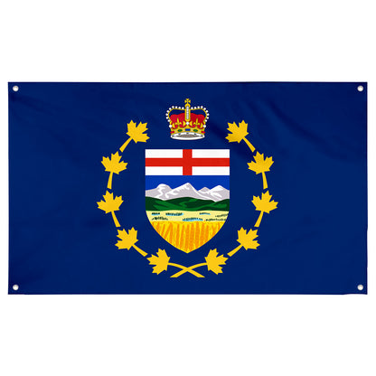 Fyon The Lieutenant-Governor of Alberta Flag Banner