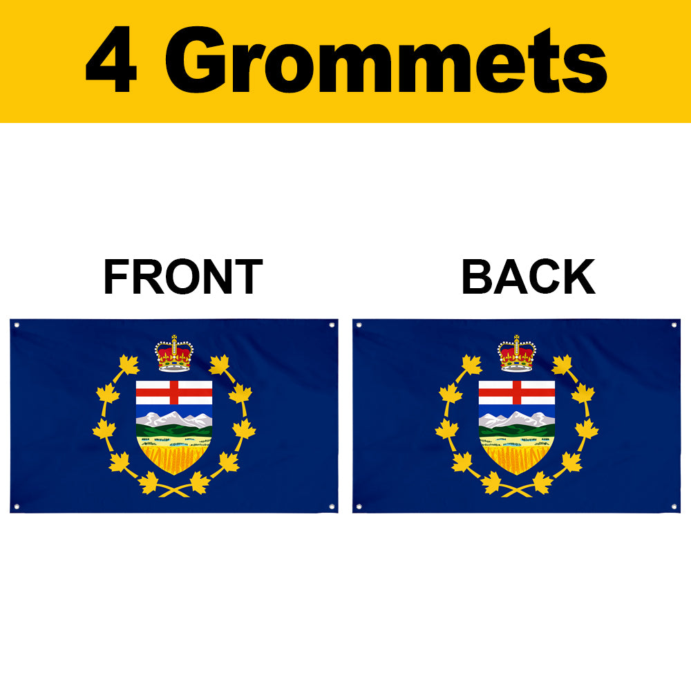 Fyon The Lieutenant-Governor of Alberta Flag Banner