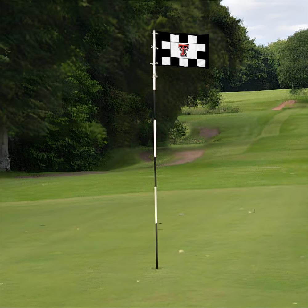 Fyon The Rawls Golf Course Texas Tech Lubbock Pin Flag Banner Grommets ...