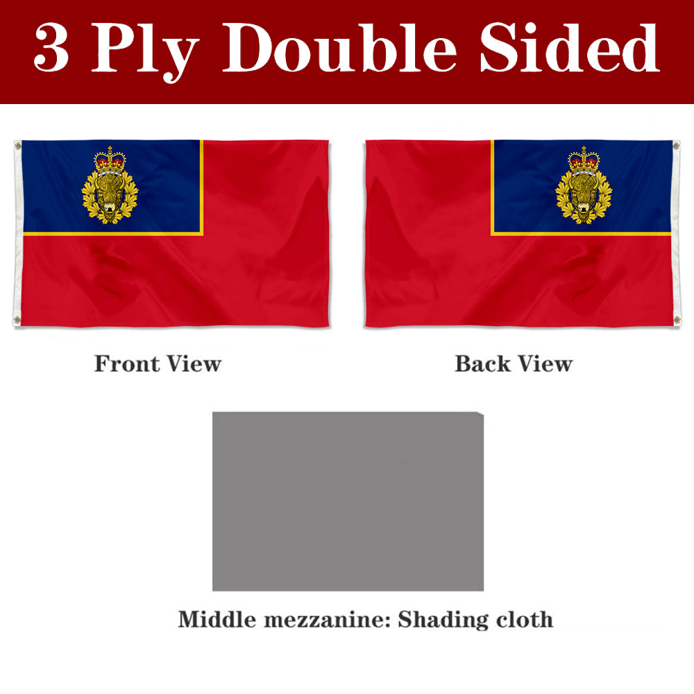Fyon The Royal Canadian Mounted Police Flag Banner