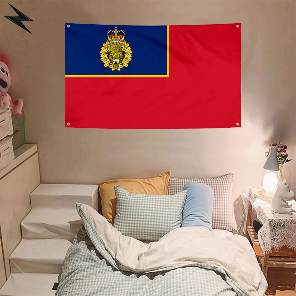 Fyon The Royal Canadian Mounted Police Flag Banner