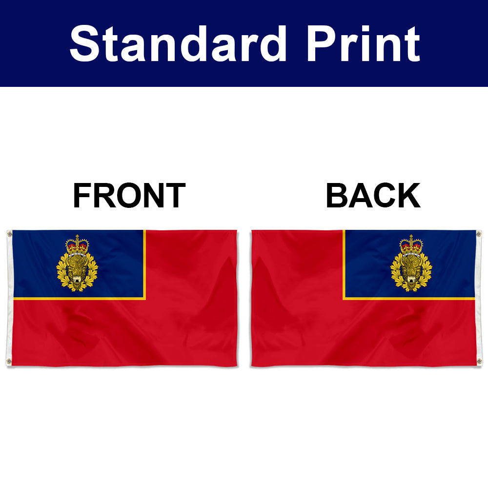 Fyon The Royal Canadian Mounted Police Flag Banner