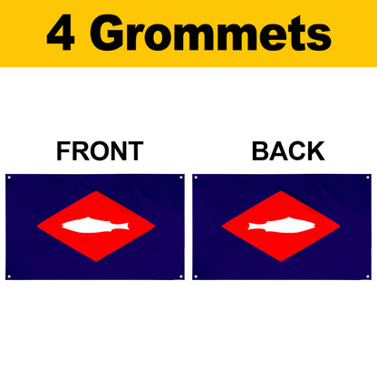 Fyon The United States Bureau of Fisheries Flag Banner