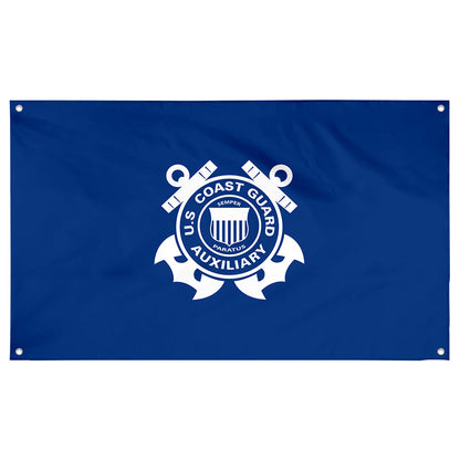 Fyon The United States Coast Guard Auxiliary (1940) Flag Banner