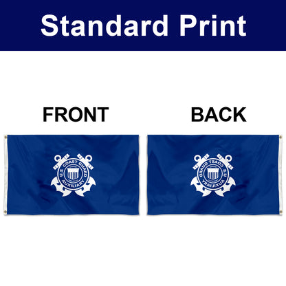 Fyon The United States Coast Guard Auxiliary (1940) Flag Banner