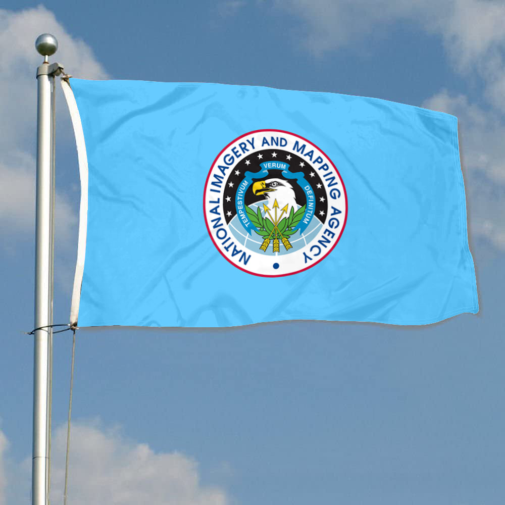 Fyon The United States National Imagery and Mapping Agency Flag Banner
