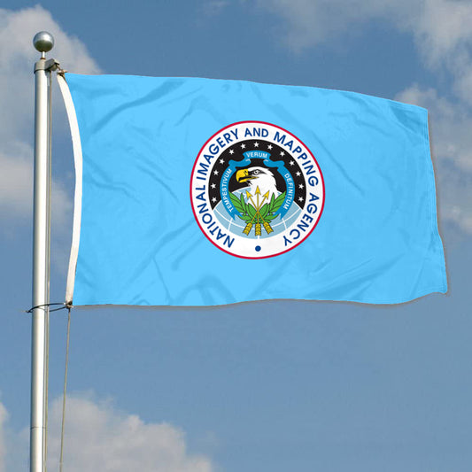 Fyon The United States National Imagery and Mapping Agency Flag Banner