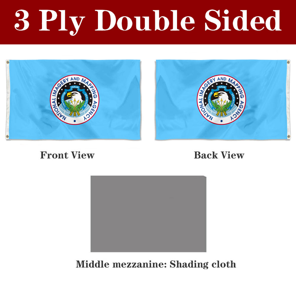 Fyon The United States National Imagery and Mapping Agency Flag Banner