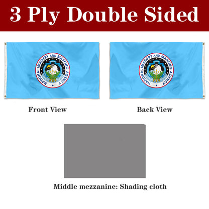 Fyon The United States National Imagery and Mapping Agency Flag Banner