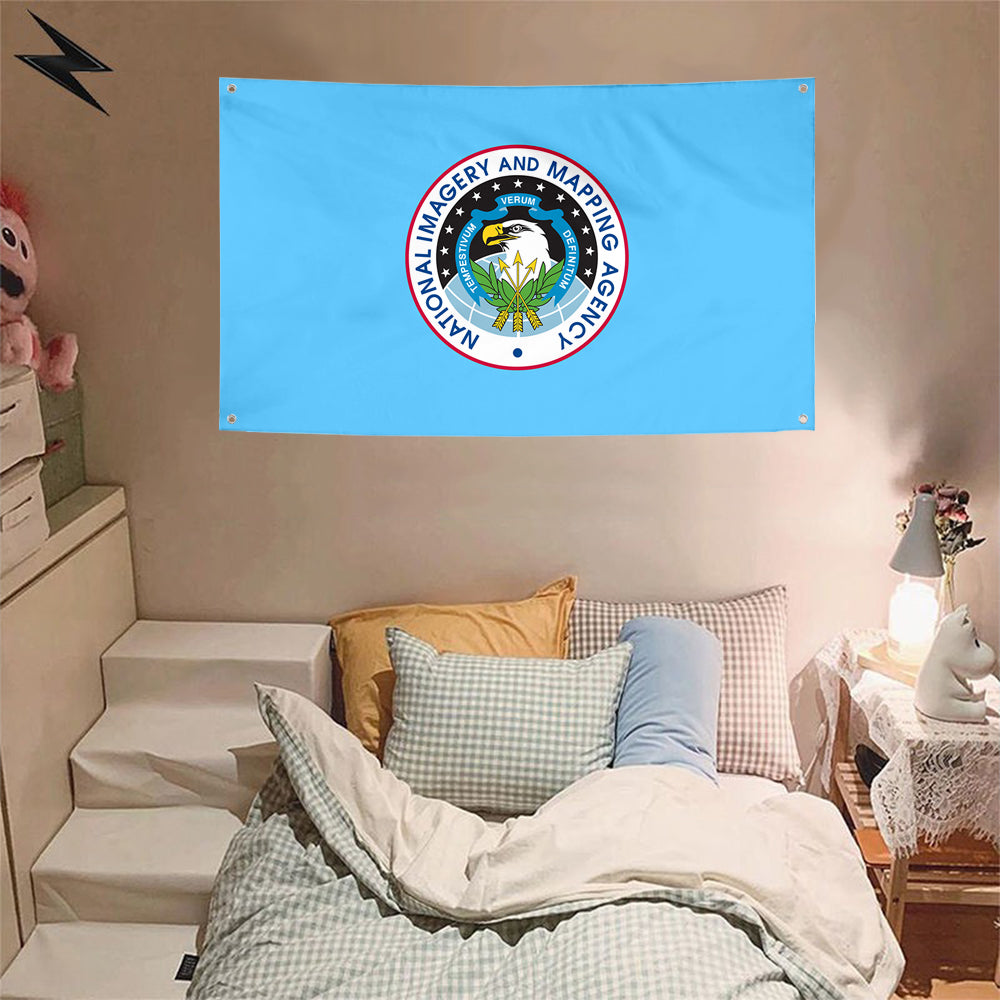 Fyon The United States National Imagery and Mapping Agency Flag Banner