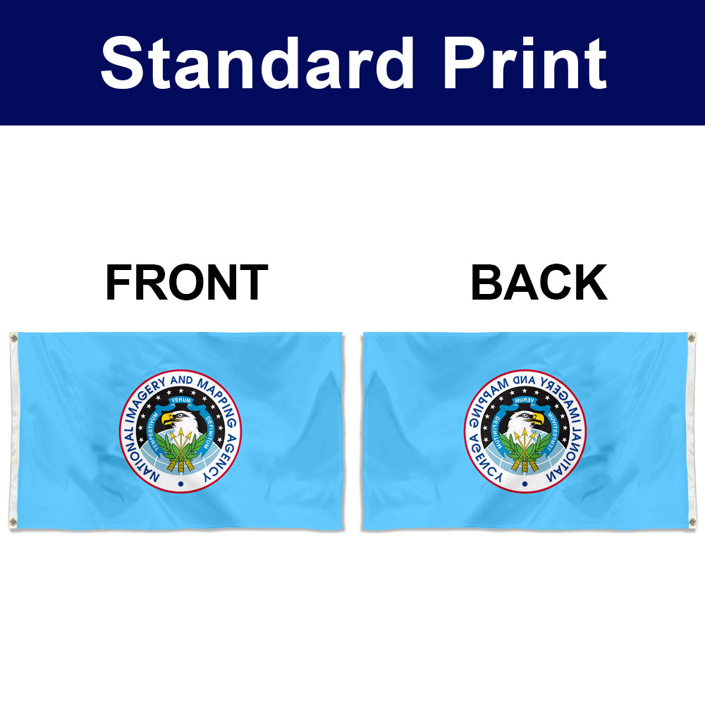 Fyon The United States National Imagery and Mapping Agency Flag Banner