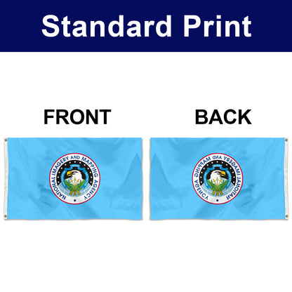 Fyon The United States National Imagery and Mapping Agency Flag Banner