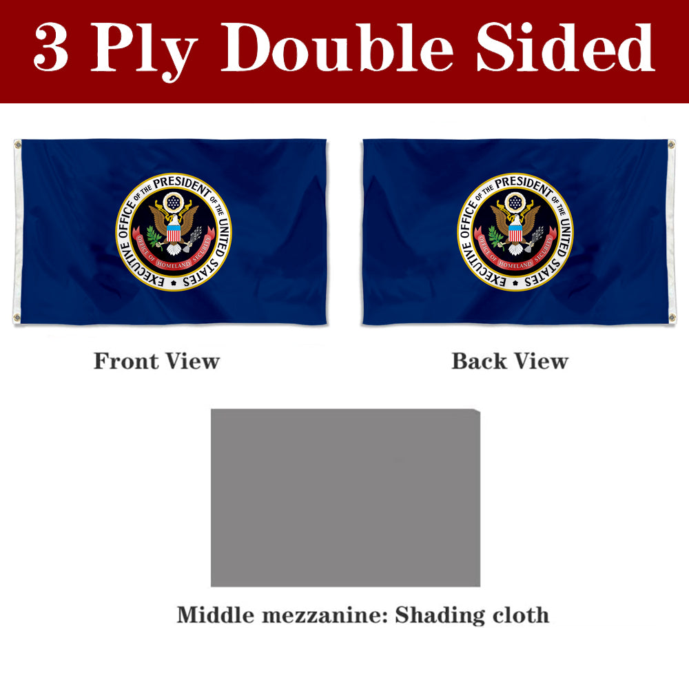 Fyon The United States Office of Homeland Security Flag Banner