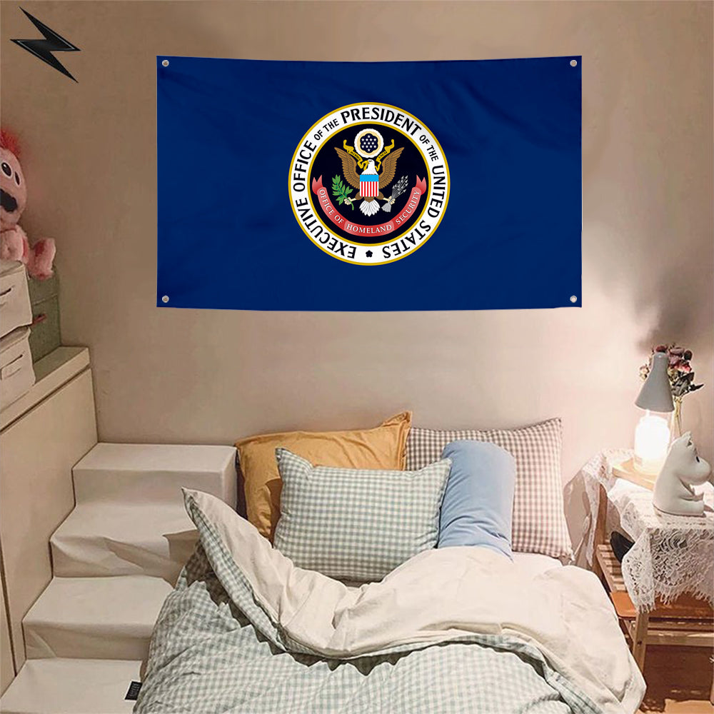 Fyon The United States Office of Homeland Security Flag Banner