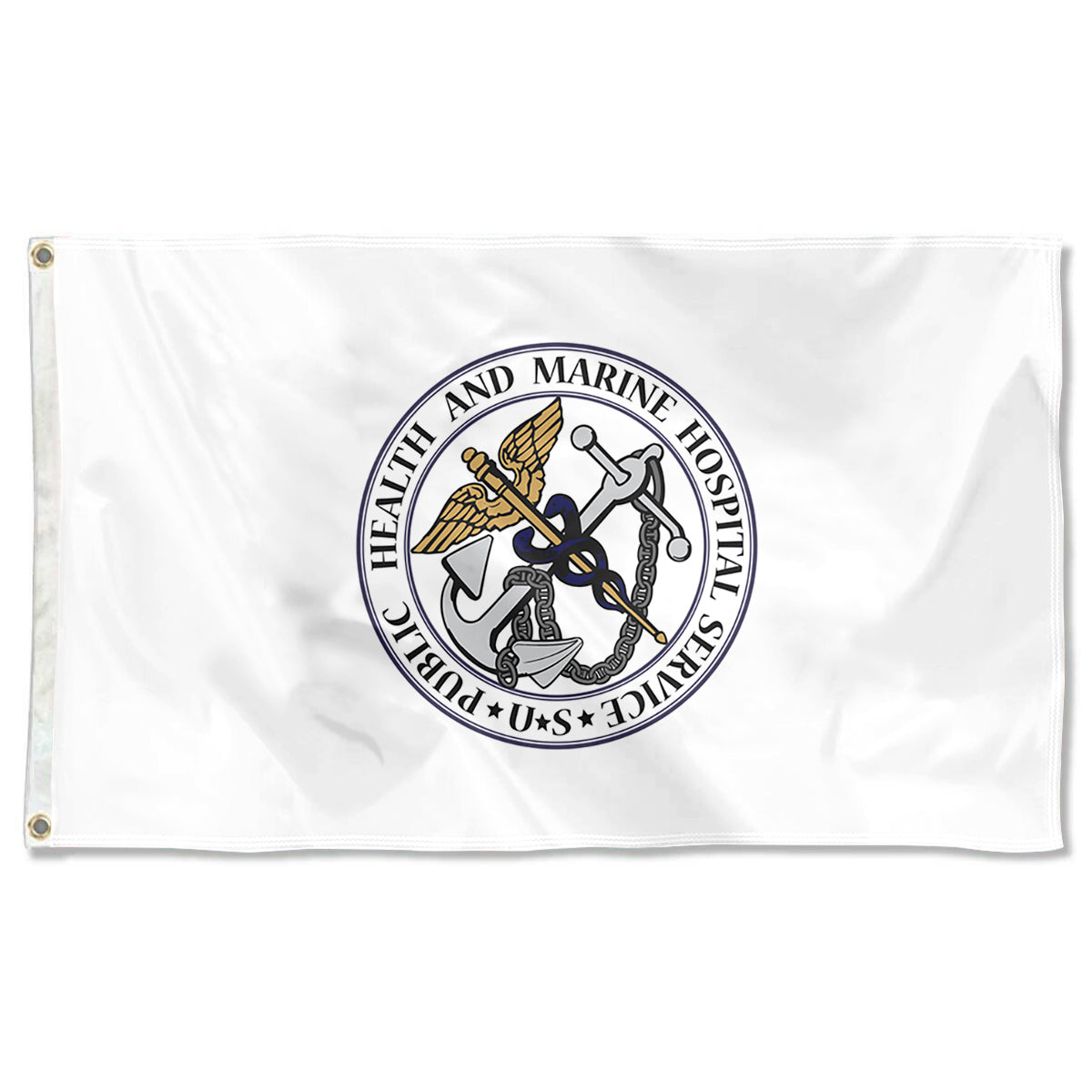 Fyon The United States Public Health and Marine-Hospital Service Flag Banner
