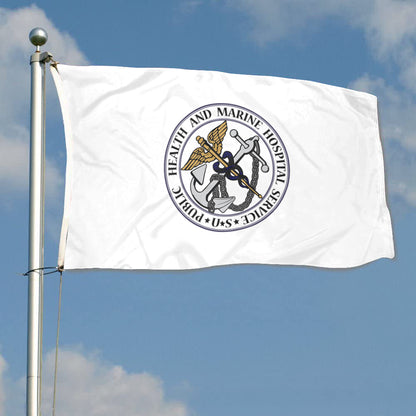 Fyon The United States Public Health and Marine-Hospital Service Flag Banner