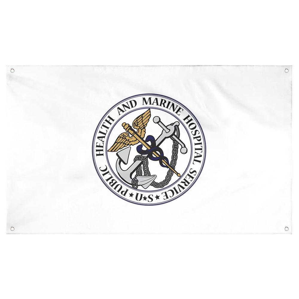 Fyon The United States Public Health and Marine-Hospital Service Flag Banner