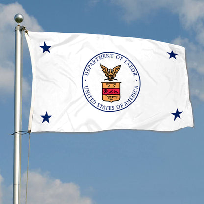 Fyon The United States Secretary of Labor (1915–1960) Flag Banner