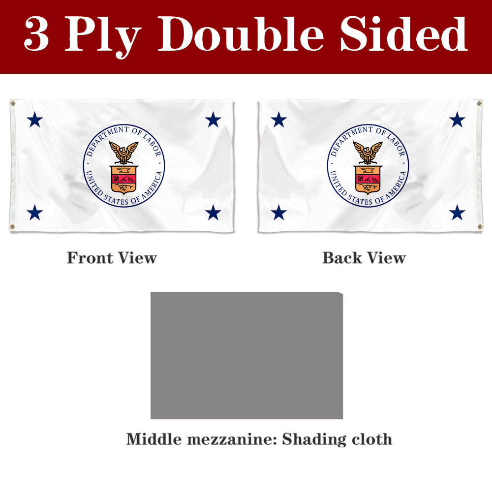 Fyon The United States Secretary of Labor (1915–1960) Flag Banner