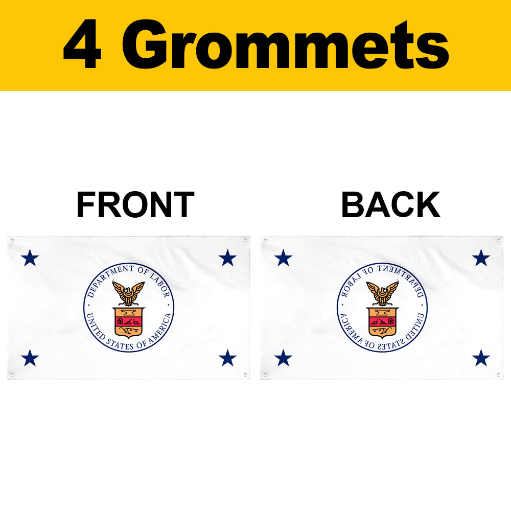 Fyon The United States Secretary of Labor (1915–1960) Flag Banner