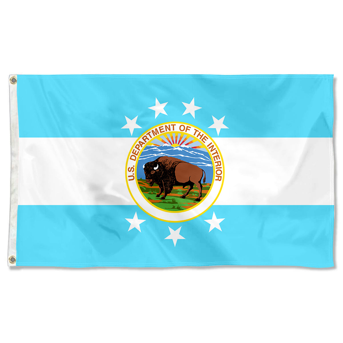 Fyon The United States Secretary of the Interior (1917–1934) Flag Banner