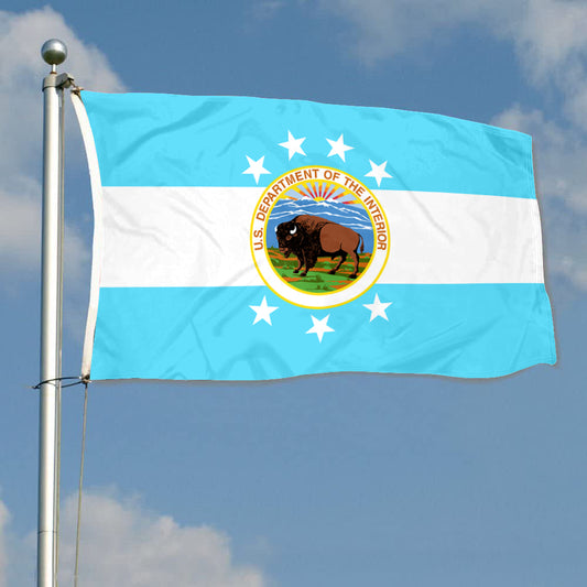 Fyon The United States Secretary of the Interior (1917–1934) Flag Banner