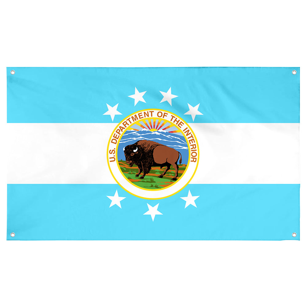 Fyon The United States Secretary of the Interior (1917–1934) Flag Banner
