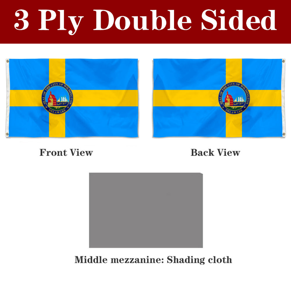 Fyon Wilmington, Delaware Flag Banner